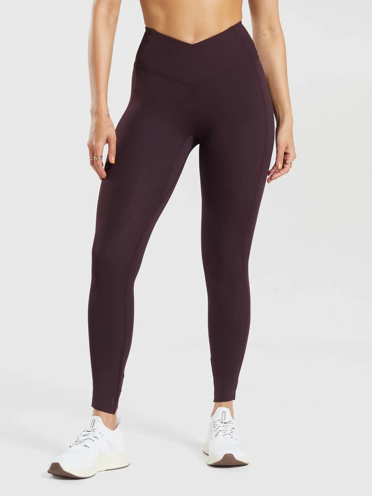 High Waisted Crossover Legging - obrazek 2